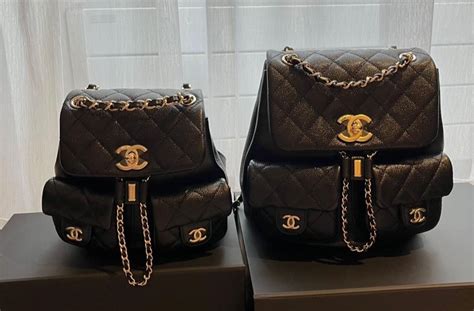 navy chanel backpack|chanel duma backpack 2020.